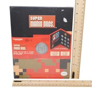 Thinkgeek Super Mario Bros From Nintendo Collectors Album 2018